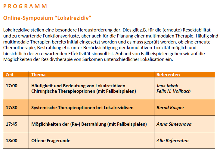 Programm DSS23 05 02 OnSymp Lokalrezidiv 2