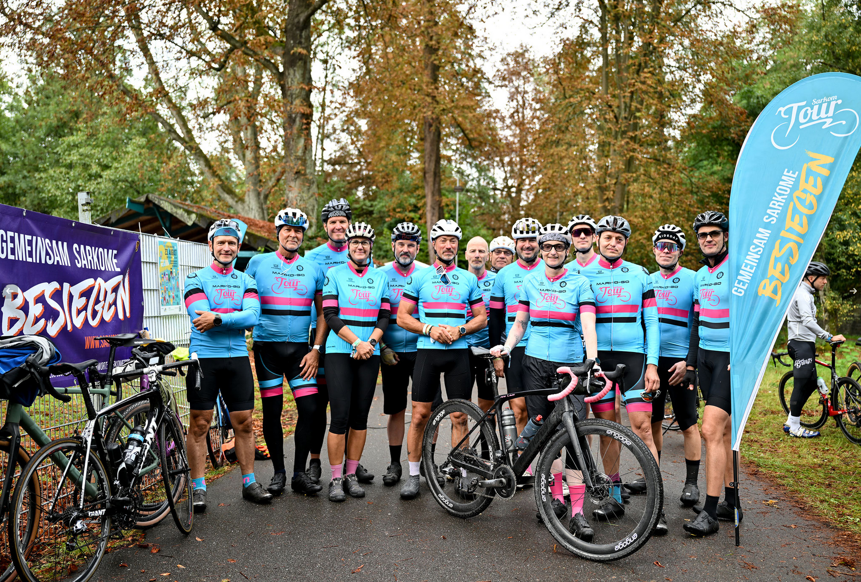 Sarkomtour 2025 Radlteam