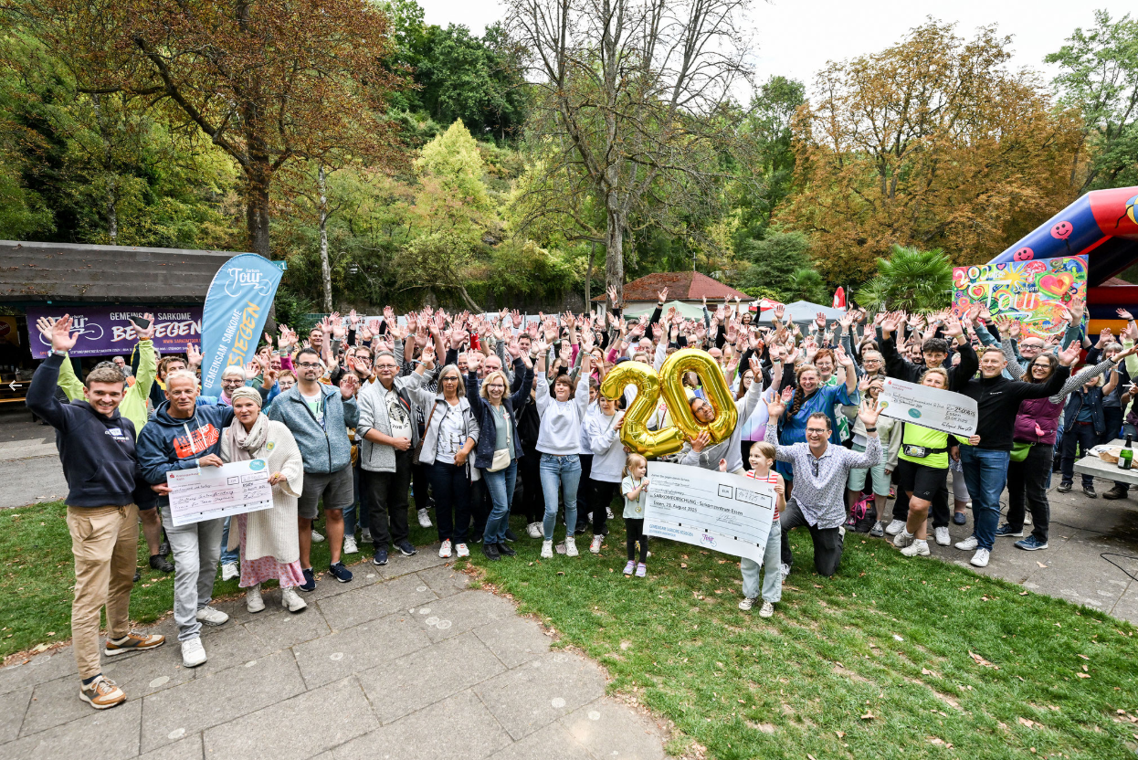 Saromtour alle TN mit Schecks