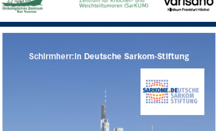 Ankündigung: Sarkommeeting „Therapiestandards beim Sarkom“ in Frankfurt am 24./25. Juni 2022