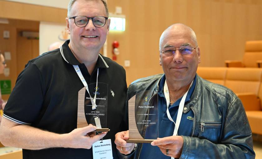 Lifetime Achievement Award für Peter Reichardt und Markus Wartenberg
