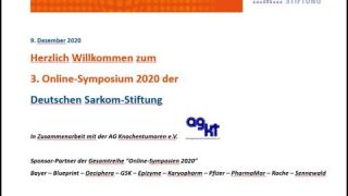 3. Online Symposium 2020: Knochensarkome